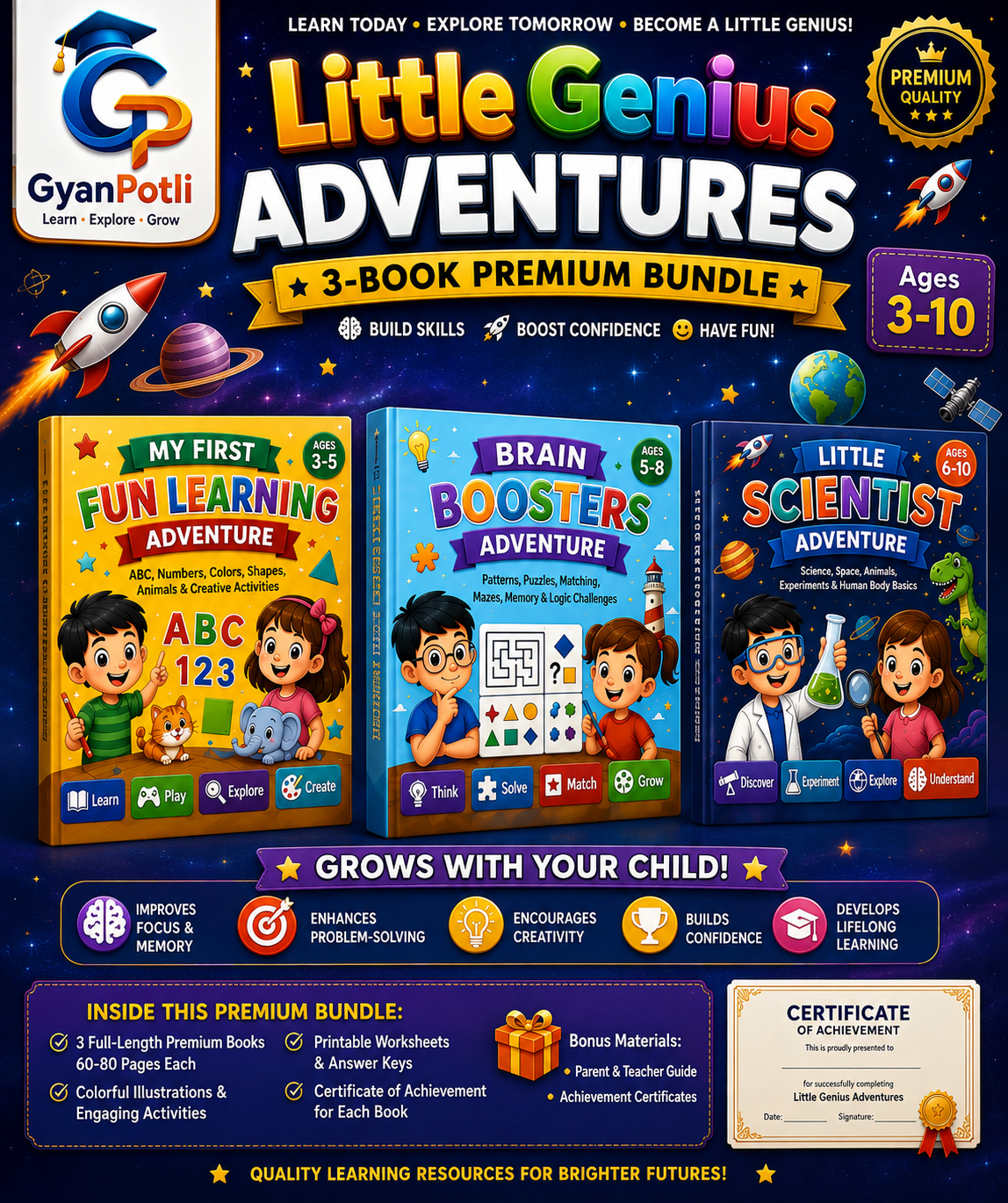 GyanPotli Premium Master Learning Bundle